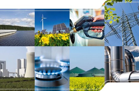 Das Bild zeigt die Vielfalt der Energiequellen und der Energieversorgung.